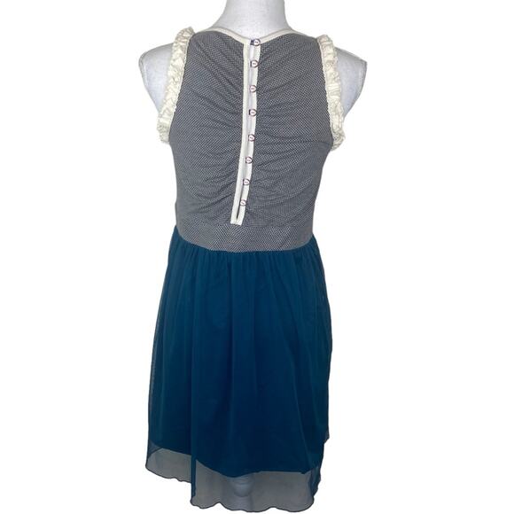 Matilda Jane Good Hart Under The Stars Cher Dress Blue Size S A Line Sleeveless - Picture 3 of 7